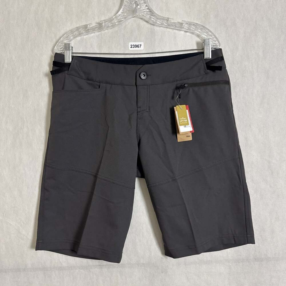 NWT Specialized Women's Large Gray Polyester Linerless Trail Shorts